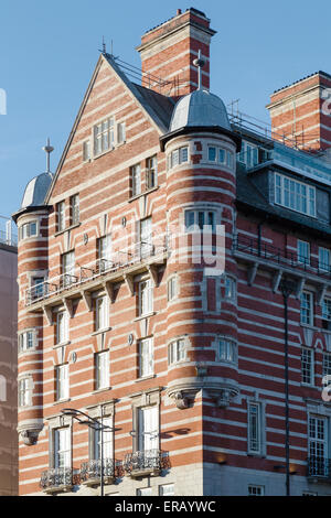 Albion House, a listed Victorian building in Liverpool designed by Richard Norman Shaw and J. Francis Doyle. Stock Photo