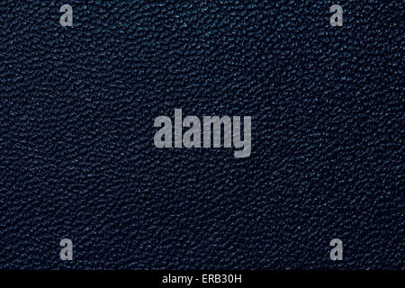 Seamless deep blue leather texture background surface closeup Stock Photo