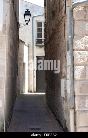 Street scene in Saintes, Charente Maritime, France Stock Photo