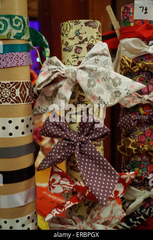 London, UK. 31st May, 2015.  Swing dance accessories exhibition at the Final London Jitterbug Championships & London Swing Festival at Camden Centre, London. Credit:  See Li/Alamy Live News Stock Photo