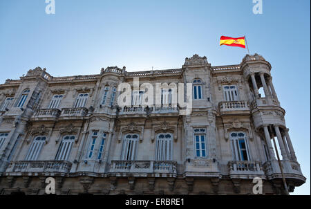 Spanish embassy building in Havana, Cuba Stock Photo