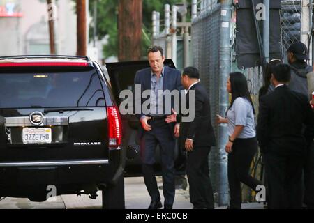 Cebrities at the ABC studios for their taping for late-night talk show 'Jimmy Kimmel Live!'  Featuring: Vince Vaughn Where: Los Angeles, California, United States When: 26 Nov 2014 Credit: WENN.com