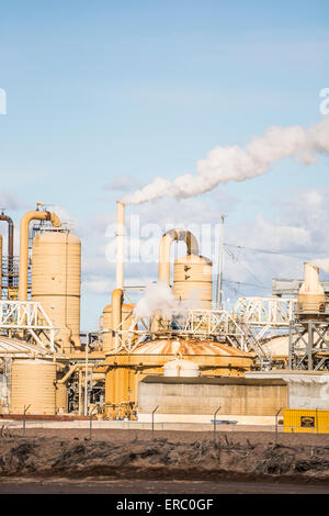 Calenergy, Geothermal Power Plant, Calipatria, California. Stock Photo