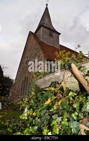 St. Michael and All Angels Church, Leaden Roding Essex, England Stock Photo