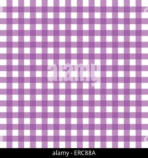 Vector illustration of purple gingham background concept Stock Vector