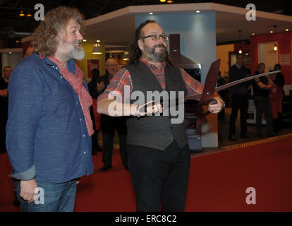 'The Hairy Bikers,' Simon King and David Myers open the 'BBC Good Food Show Winter 2014' at NEC Birmingham  Featuring: Simon King, David Myers, The Hairy Bikers Where: Birmingham, United Kingdom When: 27 Nov 2014 Credit: Anthony Stanley/WENN.com Stock Photo