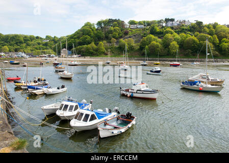 Lower Fishguard, Pembrokeshire Wales Stock Photo