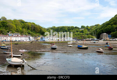 Lower Fishguard, Pembrokeshire Wales Stock Photo