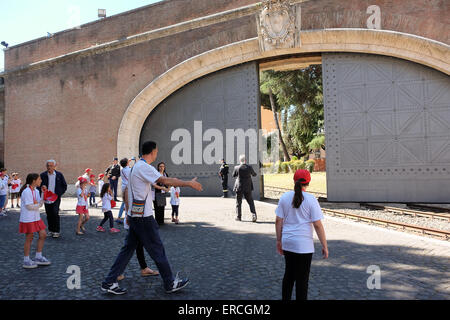 Vatican City. 30th May, 2015. Pope Francis meet the Train of the Children - 30 May 2015 Credit:  Realy Easy Star/Alamy Live News Stock Photo