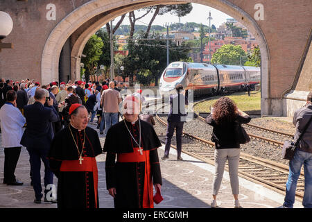 Vatican City. 30th May, 2015. Pope Francis meet the Train of the Children - 30 May 2015 Credit:  Realy Easy Star/Alamy Live News Stock Photo