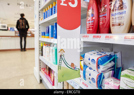 Previously known as the Co-operative Pharmacy Well Pharmacy at Gorse Stacks Integrated Care Centre, Delamere Street, Chester.  S Stock Photo