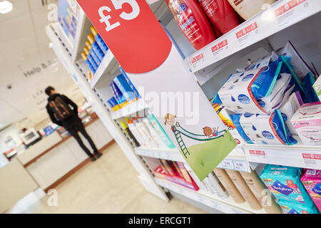 Previously known as the Co-operative Pharmacy Well Pharmacy at Gorse Stacks Integrated Care Centre, Delamere Street, Chester.  S Stock Photo