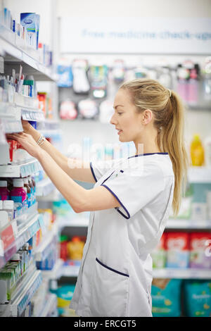 Previously known as the Co-operative Pharmacy Well Pharmacy at Gorse Stacks Integrated Care Centre, Delamere Street, Chester.  S Stock Photo