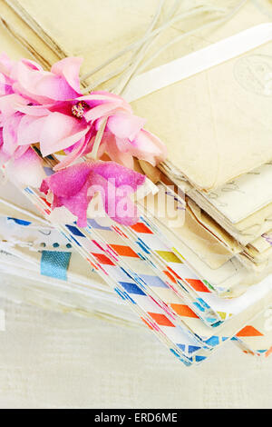 Old letters Stock Photo