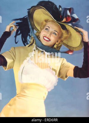 CAROLE LANDIS (1919-1948)  US stage and film actress Stock Photo