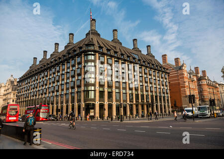 UK, England, London.  Portcullis House, Parliament Offices and Committee Rooms. Stock Photo