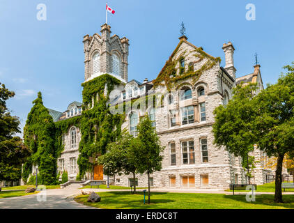 Theological Hall building on campus of Queen's University in Kingston, Ontario, Canada. Stock Photo