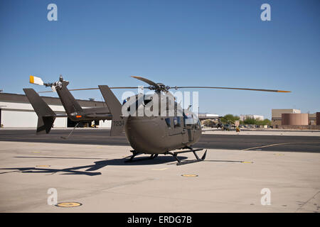 UH-72 Lakota Helicopter at Pinal Airpark, Arizona. Stock Photo