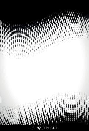 Vector illustration of black and white vertical background Stock Vector