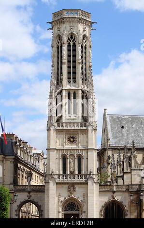 Church of Saint Germain l'Auxerrois in Paris, France Stock Photo