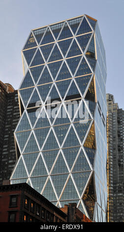 Hearst Tower, 300 West 57th Streetor 959 8th Avenue, Manhattan, New York City, New York, USA Stock Photo