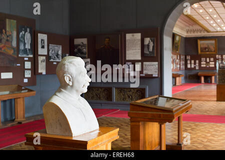 Museum of Joseph Stalin in Gori, the birth town of Stalin. Stock Photo