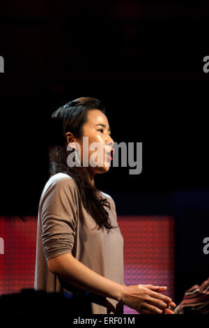 Hye Jung Lee, South Korean soprno, finalist of Cardiff Singer of the World 2011 Stock Photo