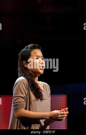 Hye Jung Lee, South Korean soprno, finalist of Cardiff Singer of the World 2011 Stock Photo