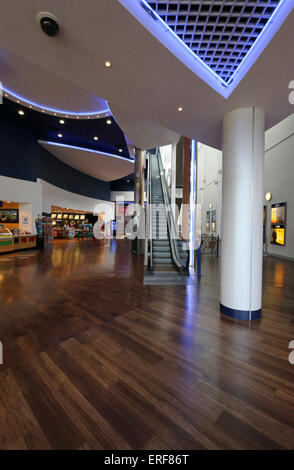 Cinema foyer, Lincoln, Lincolnshire, UK Stock Photo