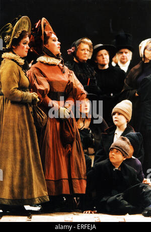 Benjamin Britten 's opera 'Peter Grimes', Covent Garden, London, 1995, with Bryn Terfel as Peter Grimes, Ben Heppner as