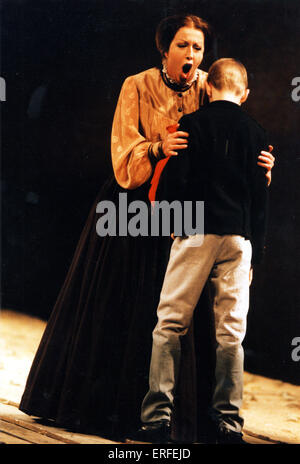 Benjamin Britten 's opera 'Peter Grimes', Covent Garden, London, 1995, with Bryn Terfel as Peter Grimes, Ben Heppner as