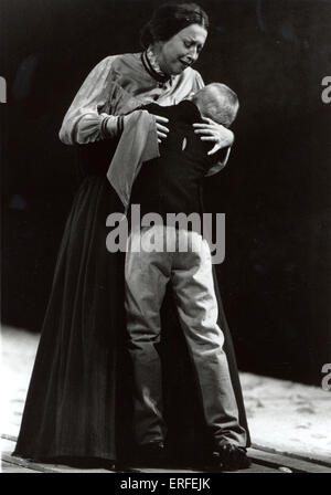 Benjamin Britten 's opera 'Peter Grimes', Covent Garden, London, 1995, with Bryn Terfel as Peter Grimes, Ben Heppner as
