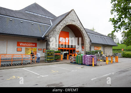 B & Q DIY Superstore Kendal Stock Photo