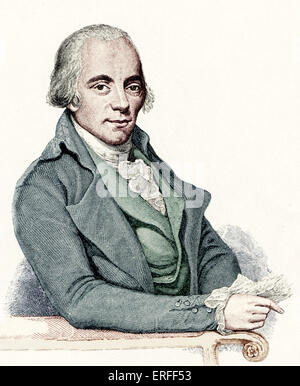 Muzio Clementi, Italian Pianist and Composer, 1752-1832. Stock Photo