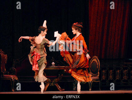 Mayerling - Tamara Rojo as 'Baroness Mary Vetsera' with the Royal Ballet performing at the Royal Opera House, Covent Garden, Stock Photo