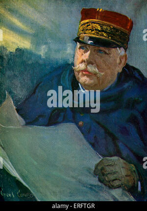 Portrait of General Joffre, Joseph Jacques Césaire Joffre (1852-1931 ...