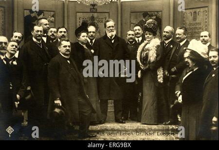 Dr Karl Lueger, anti-semitic Mayor of Vienna - portrait Stock Photo - Alamy