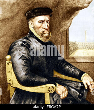 SIR THOMAS GRESHAM English financier who built the Royal Exchange and ...