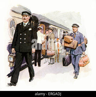 Railway Staff uniforms, 1920-30s: English train conductor and Stock ...