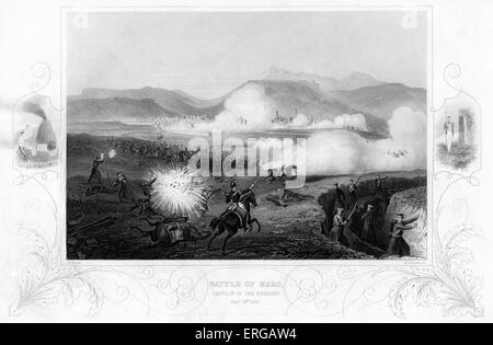 Crimean War: Battle of Kars - Repulse of the Russians, 29 September 1855. The Crimean War (October 1853 – February 1856) was a Stock Photo