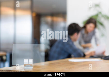 IT workers developing digital tablet Stock Photo