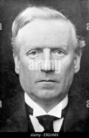 Herbert Henry Asquith - portrait - liberal UK Prime Minister 1908 - 1916 12 September 1852 - 15 February 1928 Stock Photo