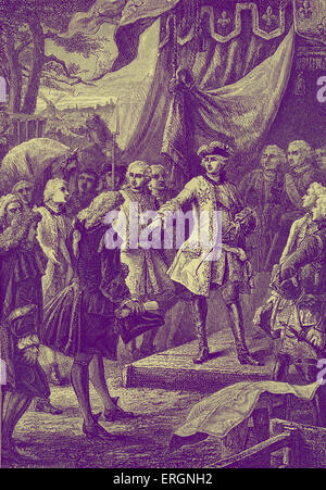 Louis Xv 1710 1774 King Of France And Navarre Stock Photo - 
