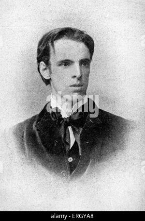 William Butler Yeats: Irish poet and dramatist,  13 June 1865 - 28 January 1939. Stock Photo