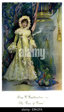 Vane Featherstone as Lady St. Azuline in 'The Price of Peace'  by Cecil Raleigh. Drury Lane Theatre, London, premiered 20 Stock Photo