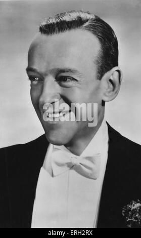 Fred Astaire, portrait. American Broadway stage dancer, choreographer, singer and actor, 10 May 1899 – 22 June 1987.