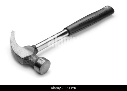 Claw hammer isolated on white Stock Photo