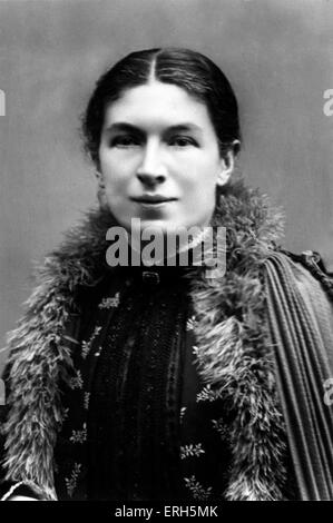 Mary Augusta Ward, Australian born British novelist who wrote under her married name, Mrs Humphrey Ward. 11 June 1851 – 26 March 1920. Stock Photo