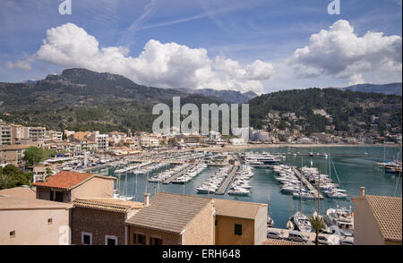 Port de Soller Majorca Stock Photo