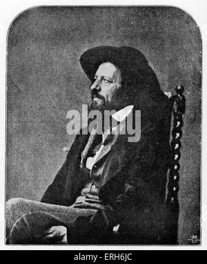 Alfred  Lord Tennyson - after photograph by Lewis Carroll.     ALT: English poet and former poet laureate 6 August 1809 – 6